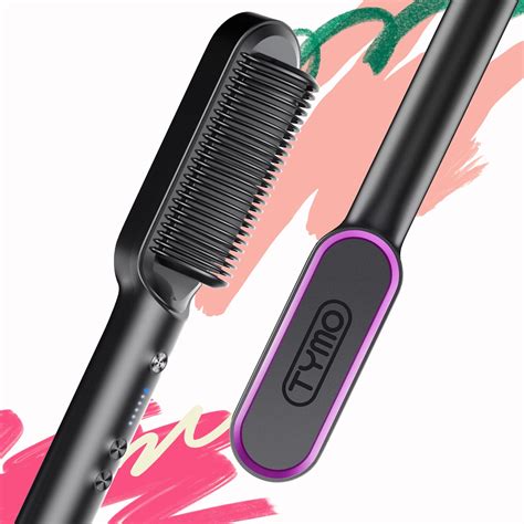 tymo ring hair straightening comb|tymo ring straightener brush.